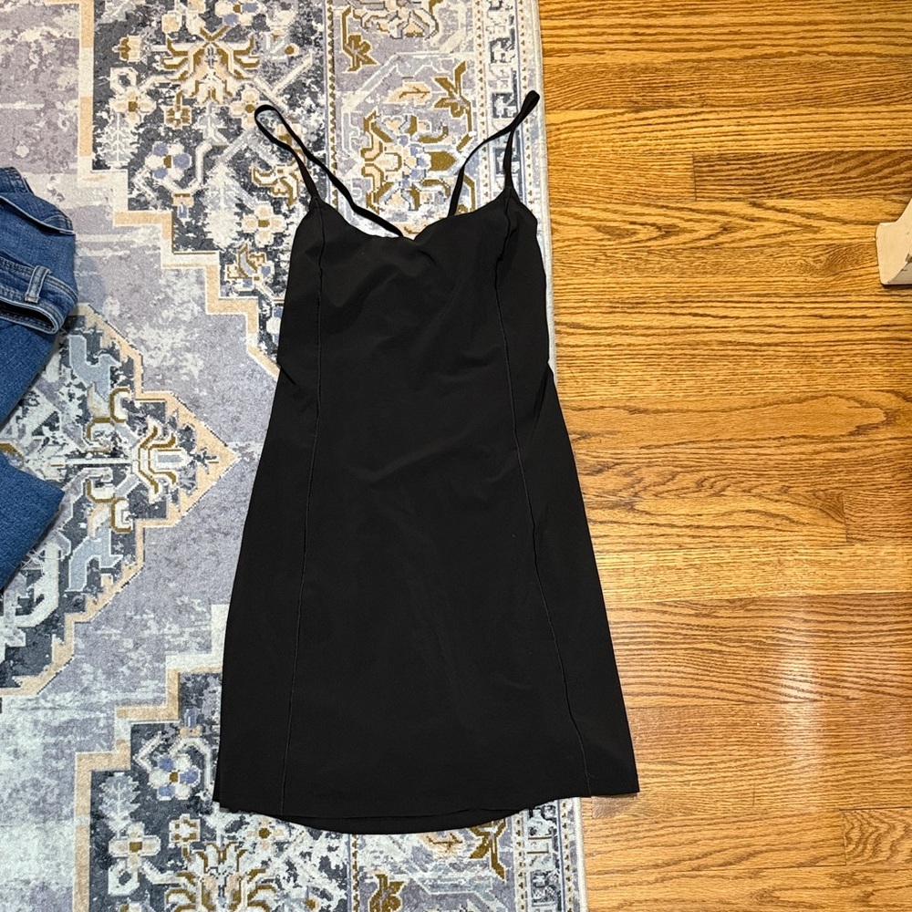 Aerie offline black athletic dress medium